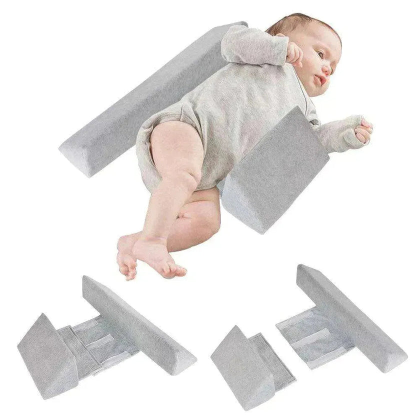 Newborn Baby Anti rollover Side Sleeping Triangle Pillow