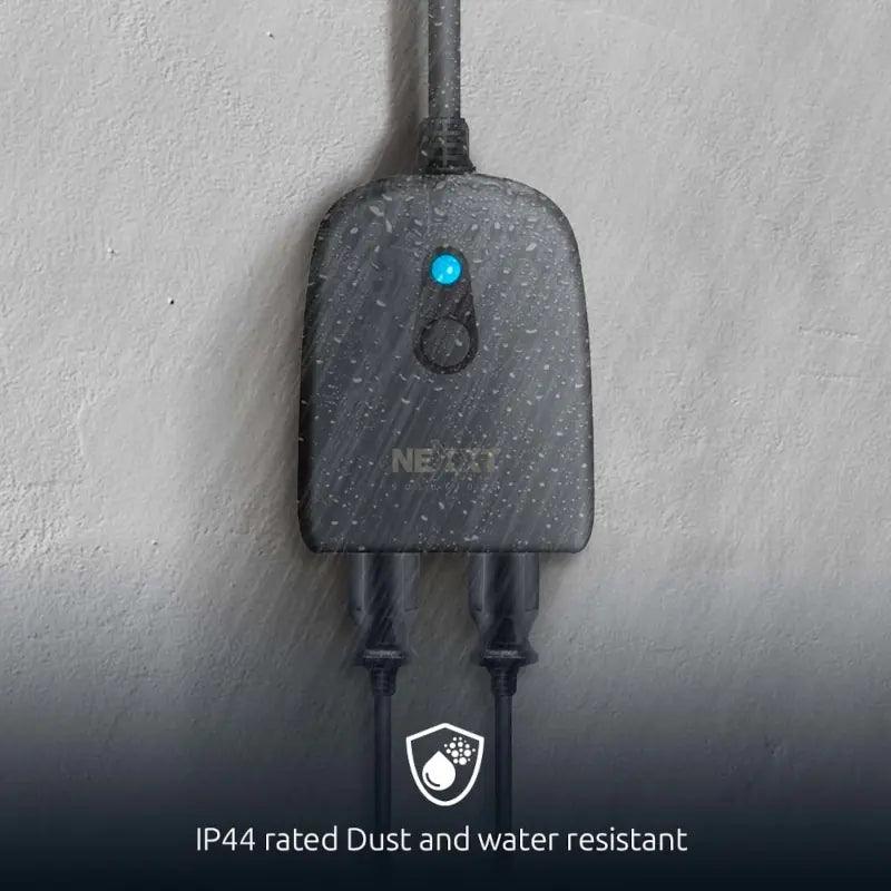 Nexxt - Smart Home - Outdoor Plug - 2 Outlets IP44
