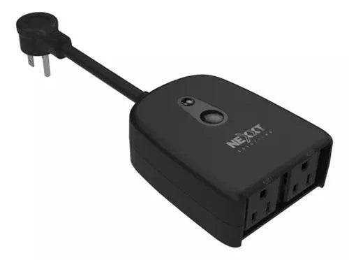 Nexxt - Smart Home - Outdoor Plug - 2 Outlets IP44