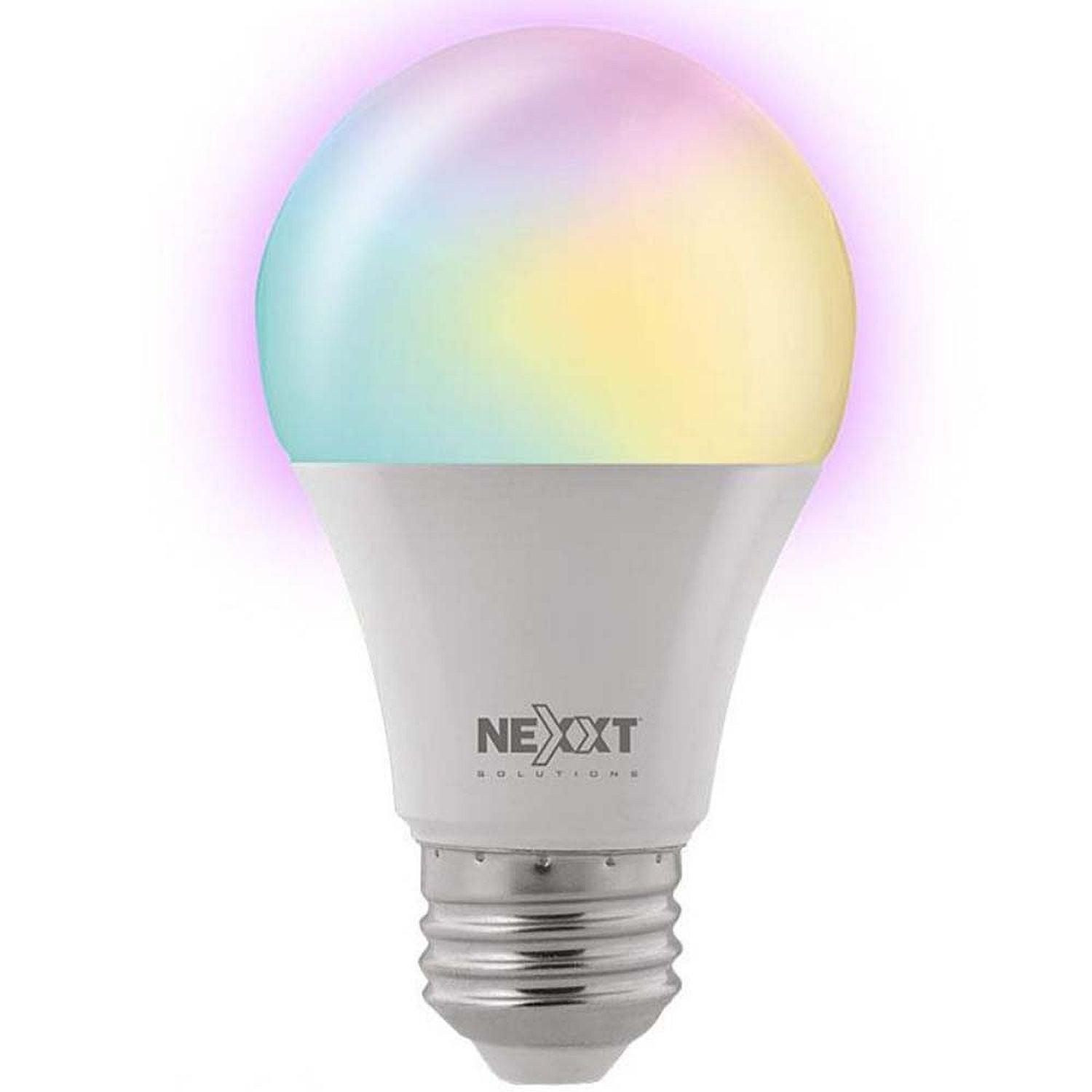 Nexxt - Smart Home Outdoor Wi-Fi Led String Lights 24 Bulbs 48Ft
