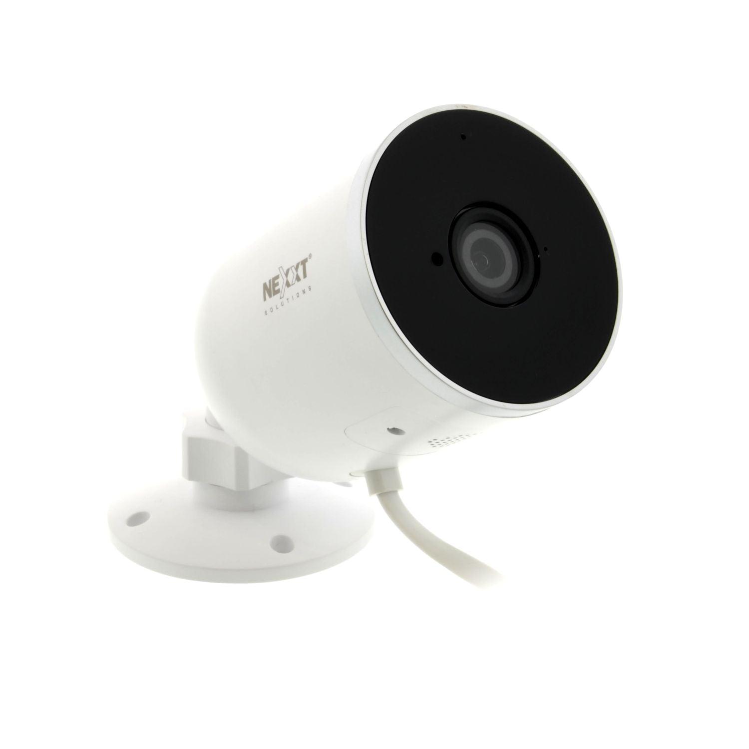 Nexxt - Caméra filaire Wi-Fi extérieure pour maison intelligente, 1080P, IP65