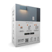 Nexxt - Smart Home Wi-Fi Dimmer Switch Single Pole Voice Control Alexa/Google - Manual & Remote Dimming - White