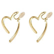 Niche Design Dual-wear Mosquito Coil Ear Clip Female Non-piercing Earrings