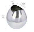 Nico - Brass Floor Planter (Multiple Sizes)