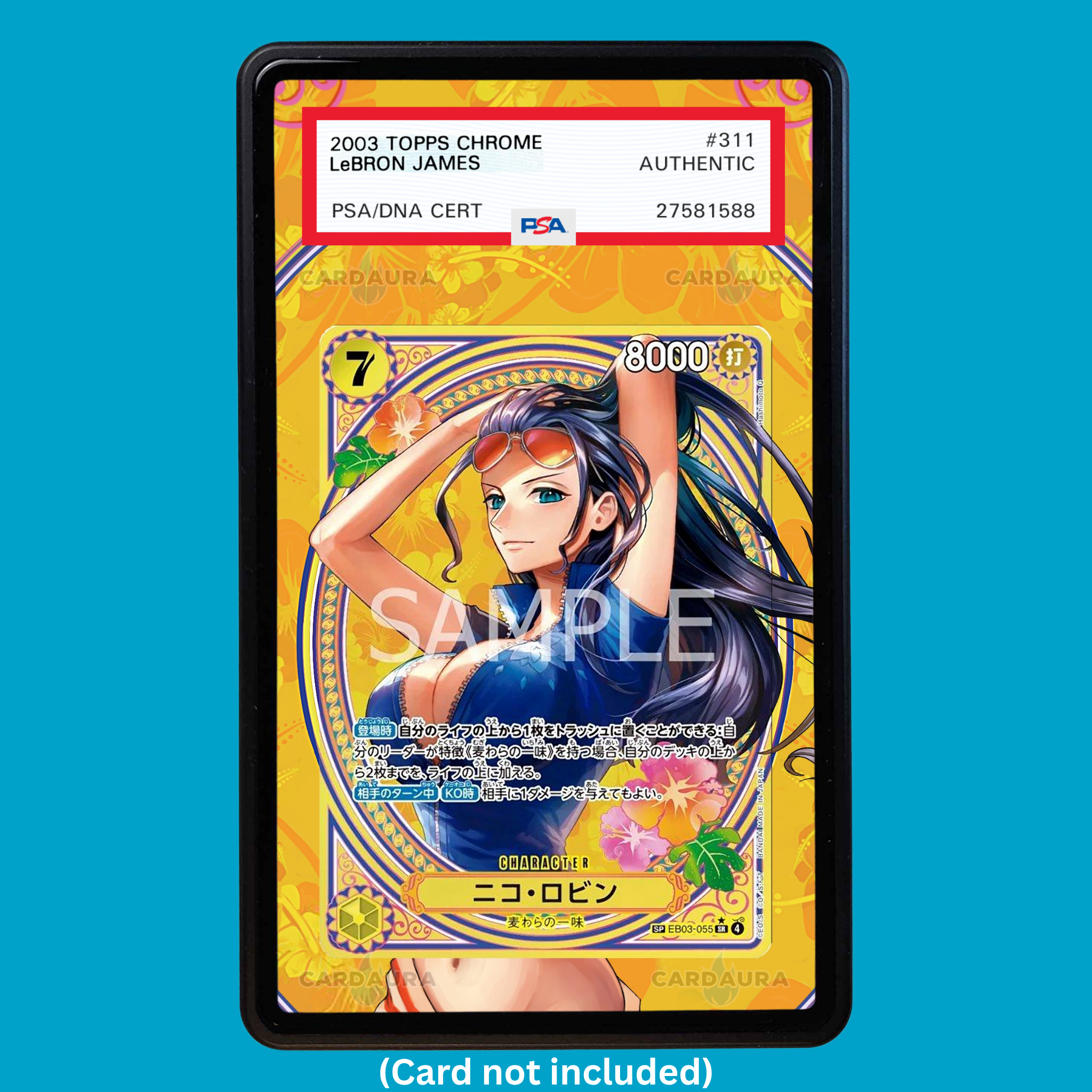 SP Nico Robin EB03-055 (Graded) Display Case