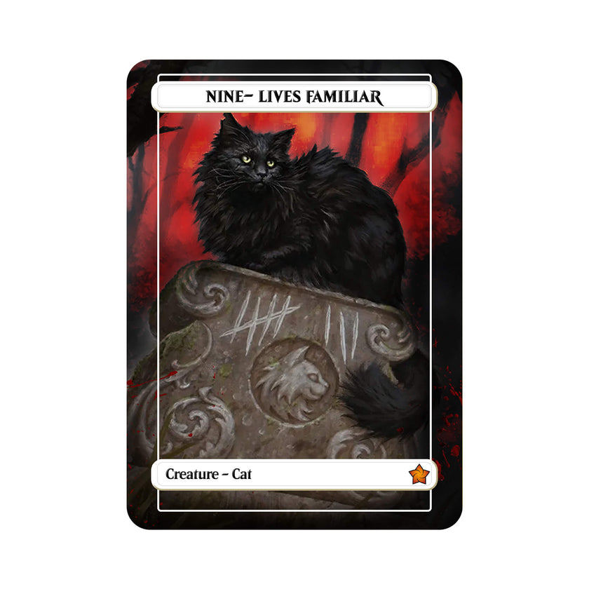 Carte Orica Nine-Lives Familiar en métal