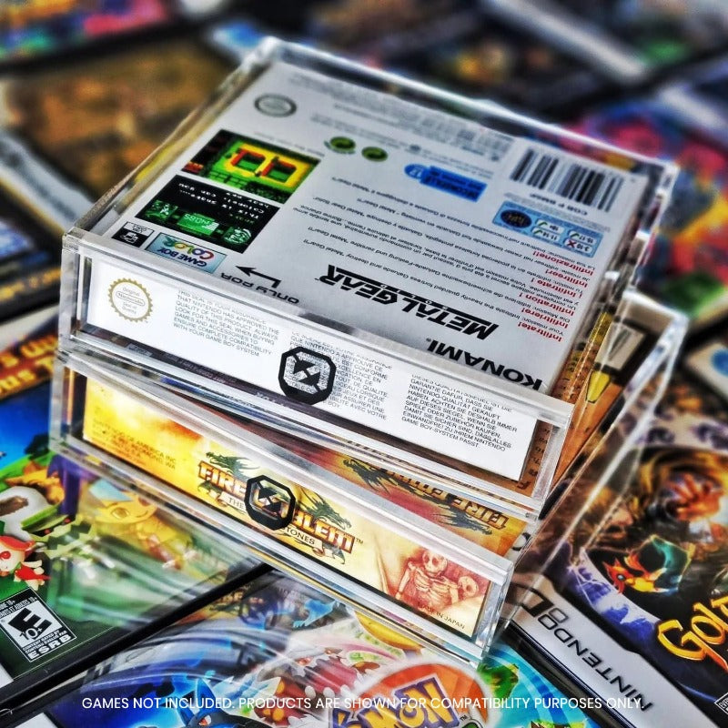 Acrylic Protector for (GB/GBA) Game Box - 2 Pack