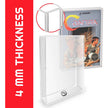 Acrylic Video Game Box Protector for Nintendo NES Game Box - Pack of 2