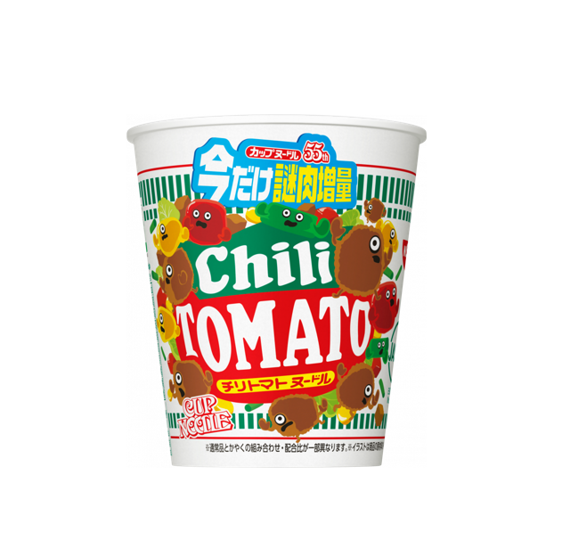 Nissin Cup Noodle Chili Tomato Extra Mystery Meat (78G) [Best Before Date: 2026.08.06]