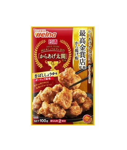 Nissin Grand Prix Karaage Powder Soy Sauce Garlic (100G)
