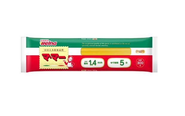 Nissin Ma Ma Spaghetti 1.4MM (300G) [Best Before Date: 2027.01.27]