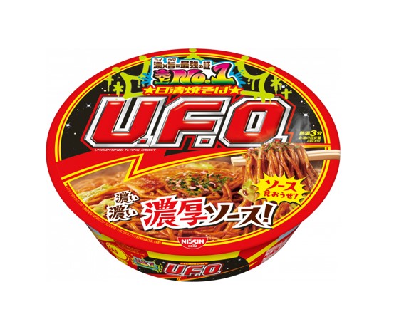 Nissin UFO Sosu Yakisoba (128G) [Best Before Date: 2026.06.02]