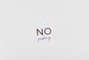 No Peeking (Gold Foil)