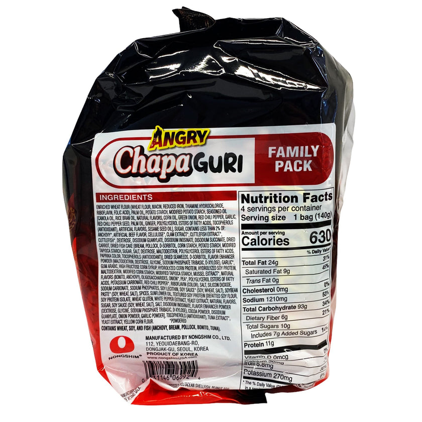 Nongshim Angry Chapaguri