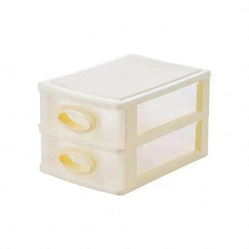 Nordic Style Transparent Multi-layer Drawer Plastic Storage Box Women Girls Bedroom Desktop Cosmetic Boxes Jewelry Organizer New