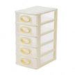 Nordic Style Transparent Multi-layer Drawer Plastic Storage Box Women Girls Bedroom Desktop Cosmetic Boxes Jewelry Organizer New