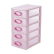 Nordic Style Transparent Multi-layer Drawer Plastic Storage Box Women Girls Bedroom Desktop Cosmetic Boxes Jewelry Organizer New
