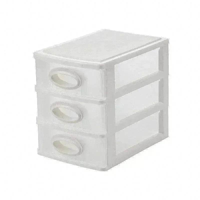 Nordic Style Transparent Multi-layer Drawer Plastic Storage Box Women Girls Bedroom Desktop Cosmetic Boxes Jewelry Organizer New