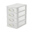 Nordic Style Transparent Multi-layer Drawer Plastic Storage Box Women Girls Bedroom Desktop Cosmetic Boxes Jewelry Organizer New