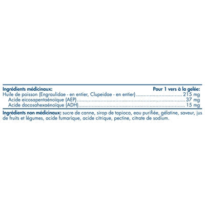 Nordic Naturals Omega-3 Gummy Worms, 30 Gummies