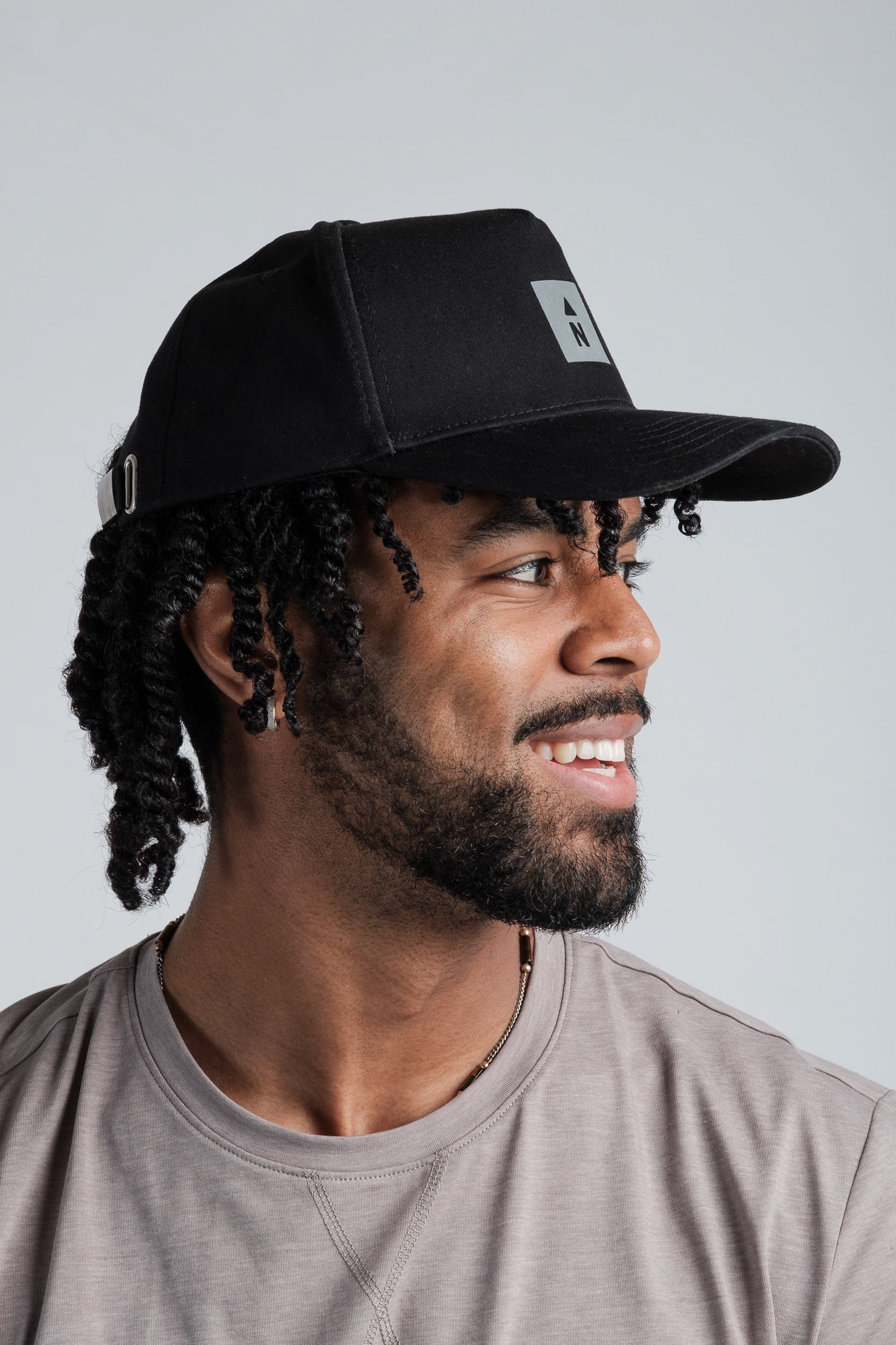 Water-Resistant Cap with Reflective 