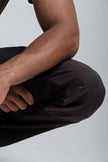 Men's Black Adventure Water Resistant Pants