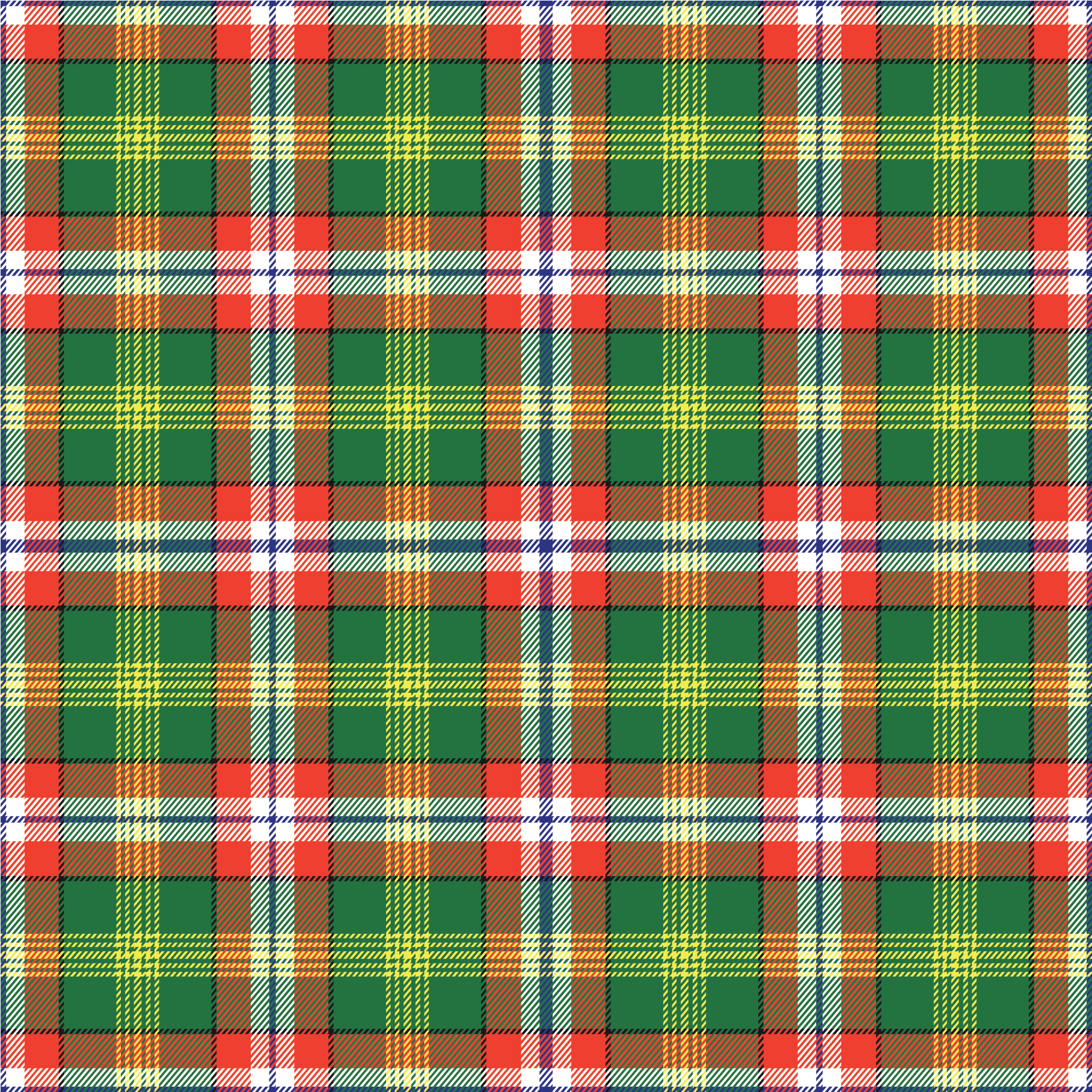 Northwest Territories Tartan Adhesive Vinyl