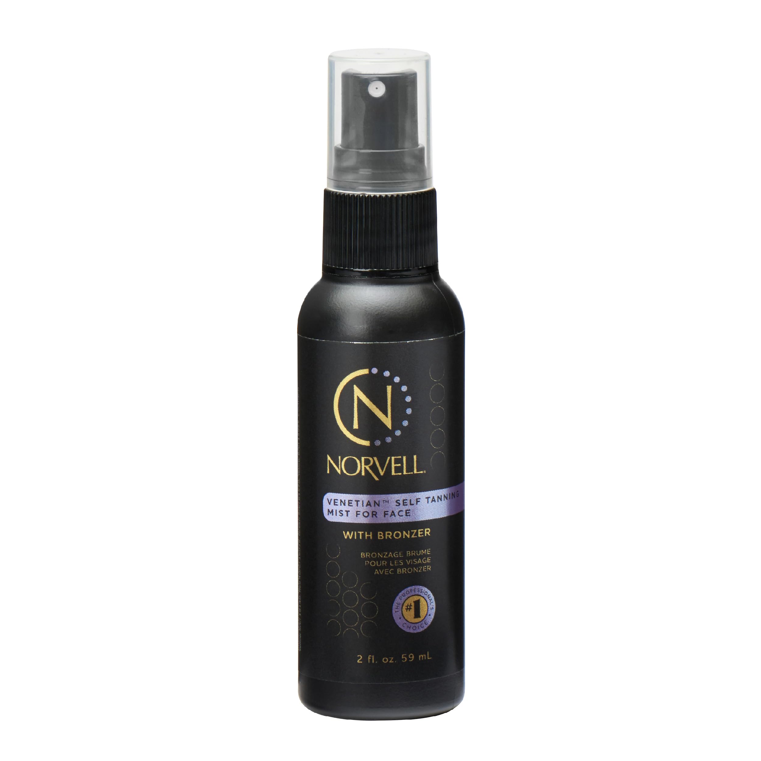 Norvell - Venetian 4-Faces Sunless Facial Self-Tanning & Touch-up Spray 2 fl.oz.