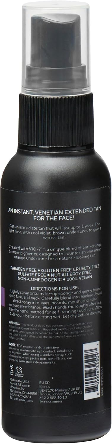 Norvell - Venetian 4-Faces Sunless Facial Self-Tanning & Touch-up Spray 2 fl.oz.