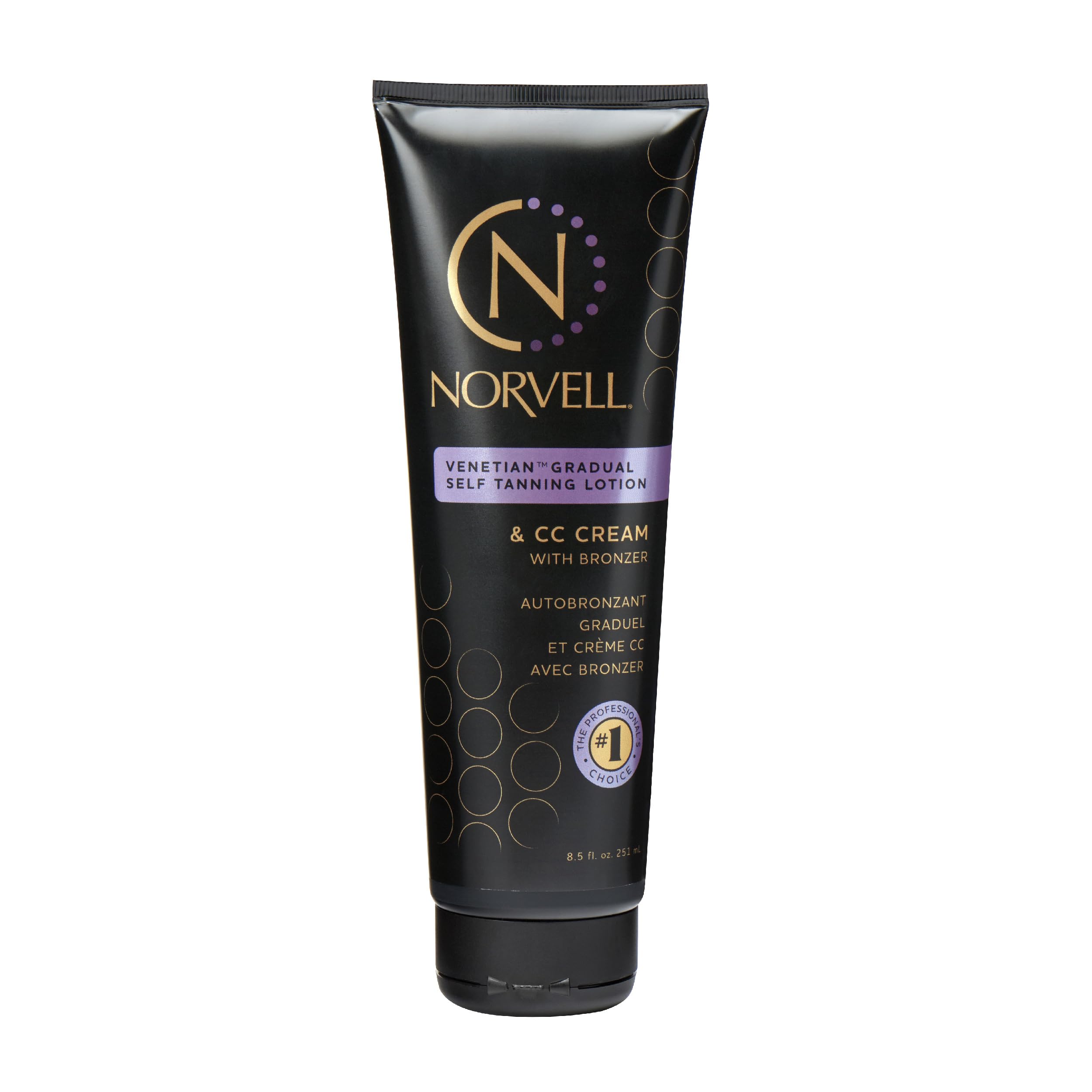 Norvell - Venetian Gradual Self Tanning Lotion & Cc Cream With Bronzer 8.5 Fl.Oz.