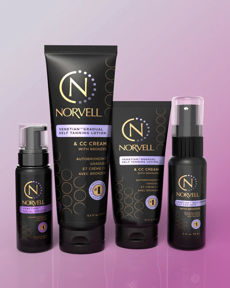 Norvell - Venetian Gradual Self Tanning Lotion & Cc Cream With Bronzer 8.5 Fl.Oz.