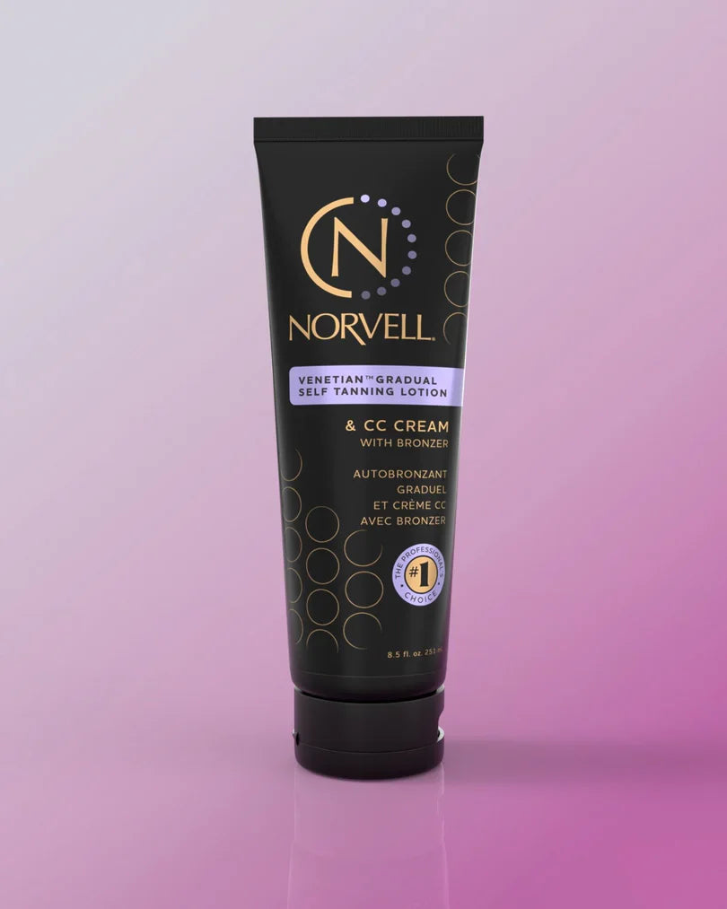 Norvell - Venetian Gradual Self Tanning Lotion & Cc Cream With Bronzer 8.5 Fl.Oz.