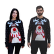 Couple - Nosy Reindeer Christmas Sweater