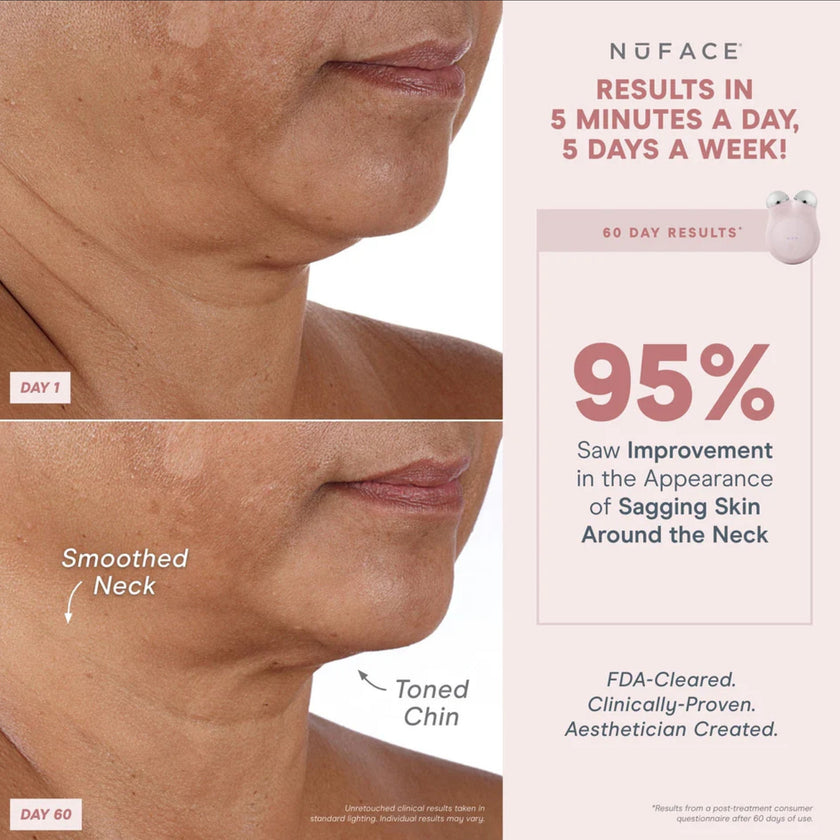 NuFACE MINI+ Device Starter Kit Sandy Rose