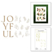 Joyful Glimmer Hot Foil Plate from the De-Light-Ful Christmas Collection by Yana Smakula