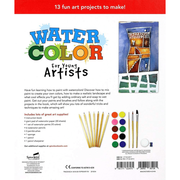 SpiceBox - PICASSO -WATERCOLOR