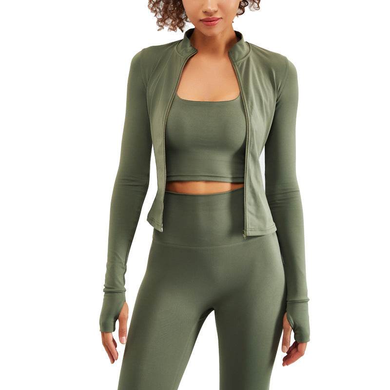 2pcs set Nude Feel Workout Outfit set Gym Clothes for women