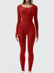 Yoga Jumpsuit & Workout Clothes Slim Thread Long Sleeve Yoga Jumpsuit