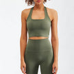 2pcs set Nude Feel Workout Outfit set Gym Clothes for women