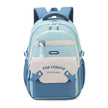 Colorful Contrast Schoolbag – Trendy Backpack for Students