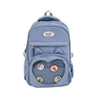 Large Capacity Kids School Backpack – Nylon Bookbag for Primary Students | Pink, Blue, Black