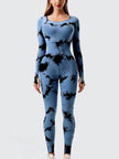 Yoga Jumpsuit & Workout Clothes Slim Thread Long Sleeve Yoga Jumpsuit