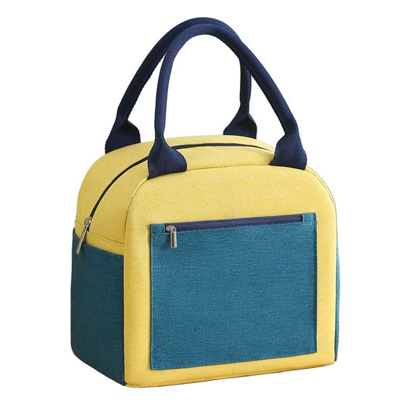 Aluminum Foil Waterproof Color Matching Insulated Lunch Bag for Kids