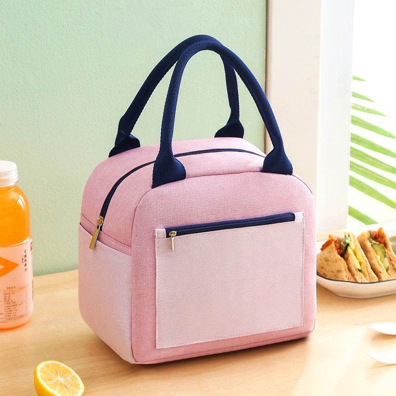 Aluminum Foil Waterproof Color Matching Insulated Lunch Bag for Kids