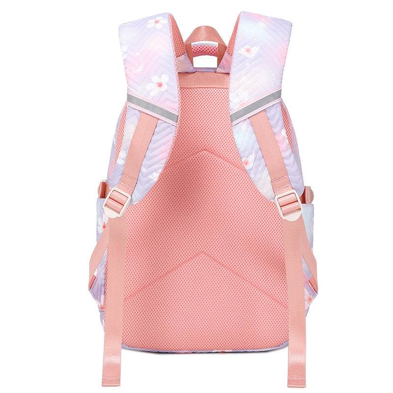 Printed Schoolbag Three-piece Fashion Backpack