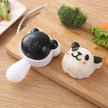 Japanese Panda Rice Ball Mold Set