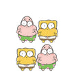 SpongeBob & Patrick Vinyl Sticker (1 Piece)