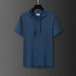 Quick-drying Hooded High Elastic Exercise Men's Workout Shirt
