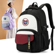 Girls' Portable Burden-Relief School Backpack – Lightweight Nylon Bag | Pink, Blue, Black