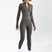 2pcs set Nude Feel Workout Outfit set Gym Clothes for women